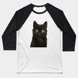 Witch Cat Baseball T-Shirt